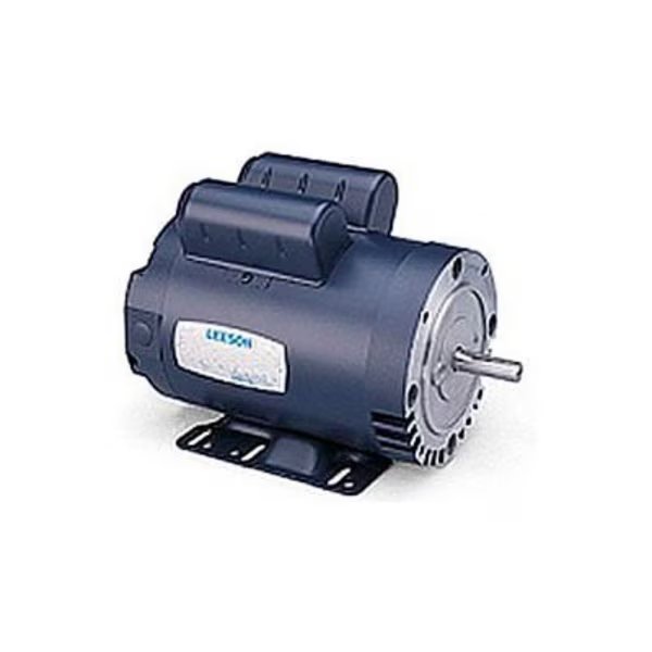 Leeson Motors - 5HP, 230V, 3450RPM, DP, Rigid C Mount, 1.0 S.F., Leeson Electric, Mfr#: 116709